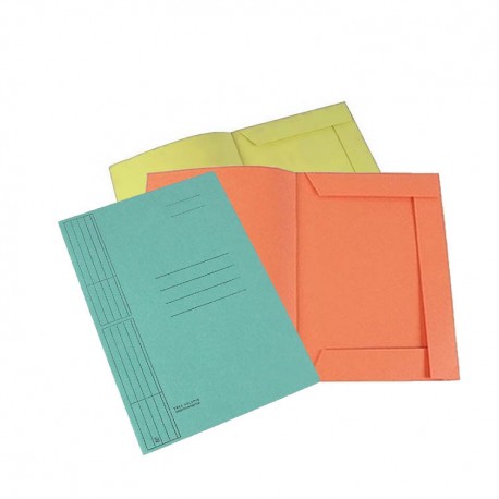 Imagen ilustrativa de CARPETA CONGRESO CART 3-SOL AMARILLO 170G x 50 unid