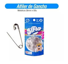 Imagen ilustrativa de ALFILER SIFAP GANCHO X 50 UNID.