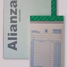 Imagen ilustrativa de Talonario duplicado Alianza grande