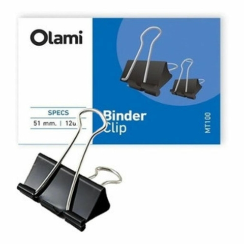 Imagen ilustrativa de Aprieta Papel Olami binder 32mm caja x 12 MT102