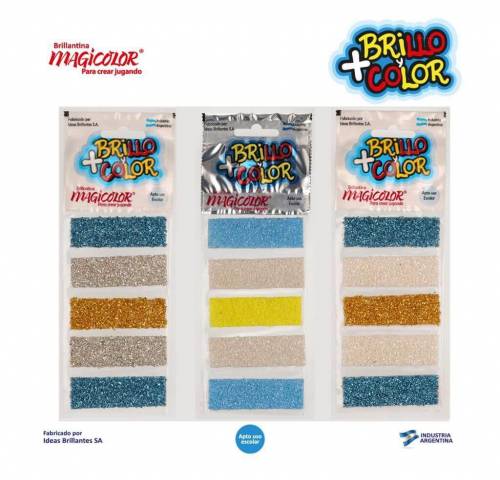 Imagen ilustrativa de Brillantina Magicolor Bandera Argentina