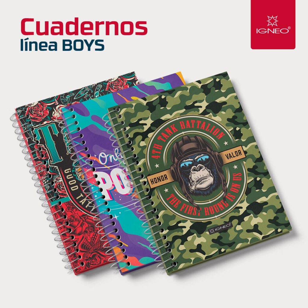 Imagen ilustrativa de Cuaderno Igneo 29,7 c/esp 80h raya