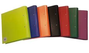 Imagen ilustrativa de Carpeta 2Ø 40mm A4 Forradas Gadri color