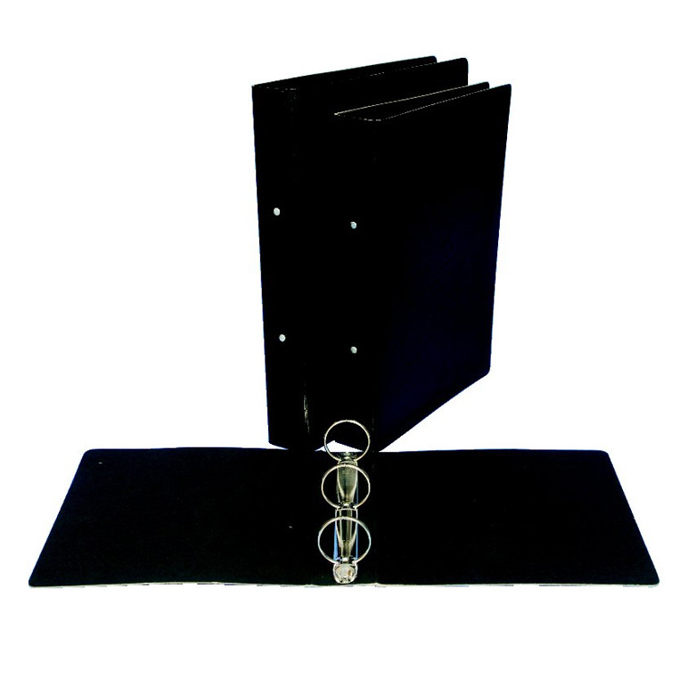 Imagen ilustrativa de Carpeta 3Ø40mm escolar fibra negra