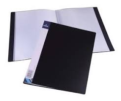 Imagen ilustrativa de Carpeta Oficio c/folios x 20 t/plast negro Luma