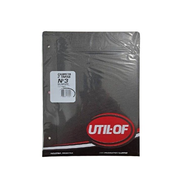 Imagen ilustrativa de Carpeta c/cordon N.3 dos tapas Plastica