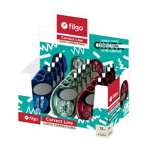 Imagen ilustrativa de Cinta correctora Filgo Line 512 x 12mts