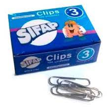 Imagen ilustrativa de Clips Sifap metal N° 3 x 100 un