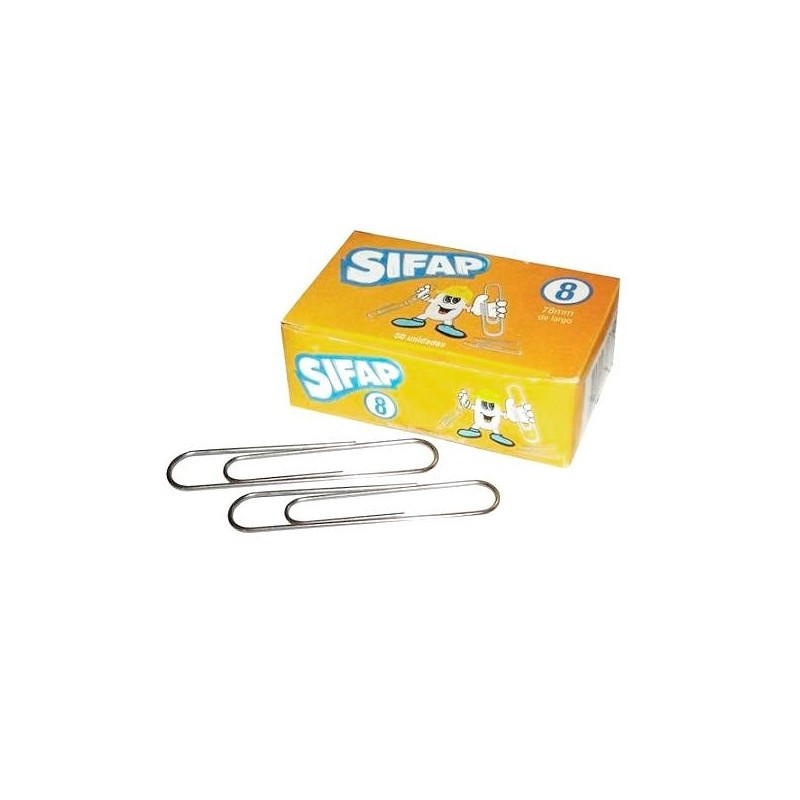 Imagen ilustrativa de Clips Sifap n.8 78mm x50unid