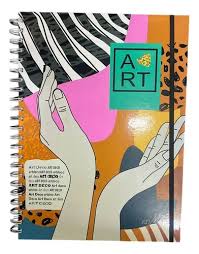 Imagen ilustrativa de CUADERNO NIVEL 10 A5 -6298- ART DECO T/D 120 =