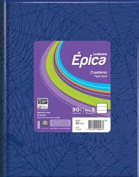 Imagen ilustrativa de CUADERNO EPICA Nº3 ARAÑA 48 H = AZUL