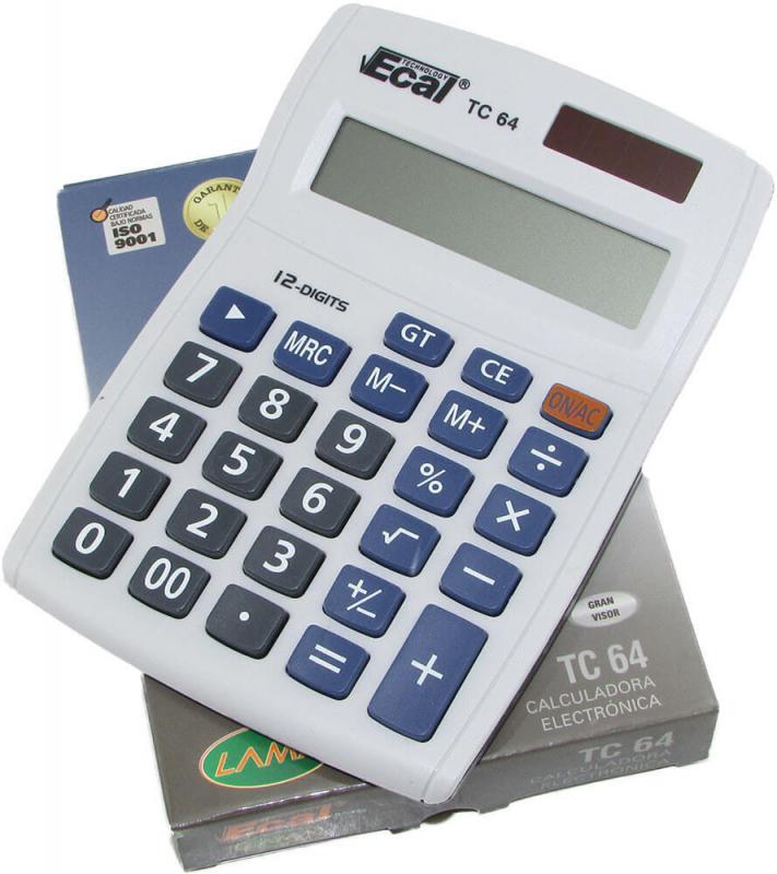 Imagen ilustrativa de CALCULADORAS ECAL TC64 12 DIG MED.