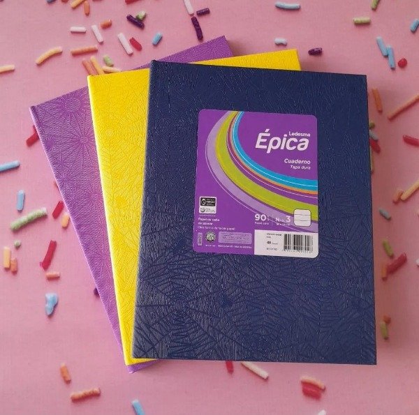 Imagen ilustrativa de Cuaderno Epica.3 48hjs araña ver,az,ro,li
