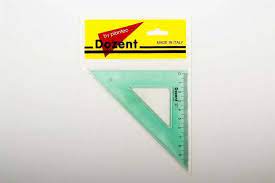 Imagen ilustrativa de Escuadra dozent estudio biselada 20 cm x 45º