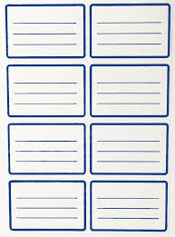 Imagen ilustrativa de Etiquetas Pegasola escolar azul x 30 hjs