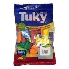 Imagen ilustrativa de GLOBOS LATEX TUKY 12 SURTIDO x 25 U.