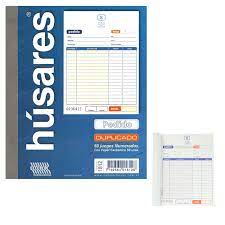 Imagen ilustrativa de Talonario Husares duplicado 1817 presupuesto x 50hjs