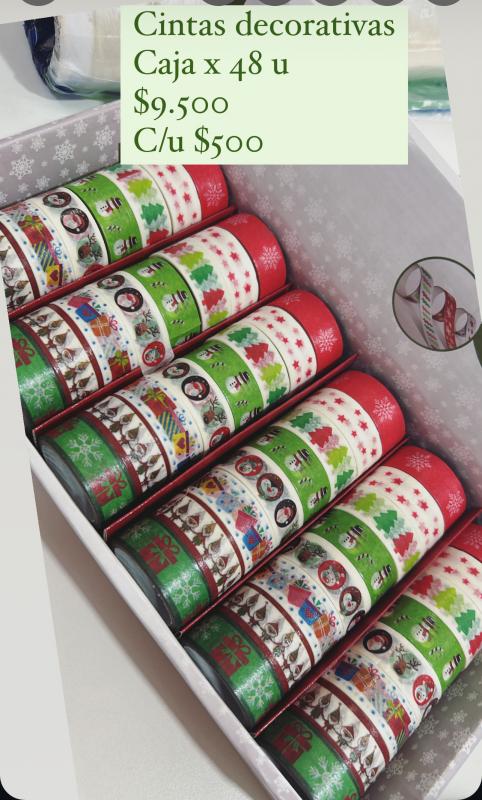 Imagen ilustrativa de Cintas Decoraticvas ASB caja x48unid