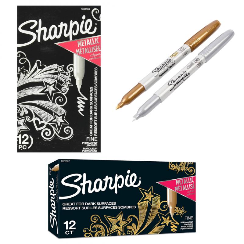 Imagen ilustrativa de Marcador Sharpie oro/plata