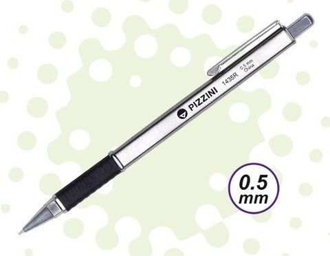 Imagen ilustrativa de Lapiz Mecanico Pizzini 0.5mm 1435R cuerpo metal