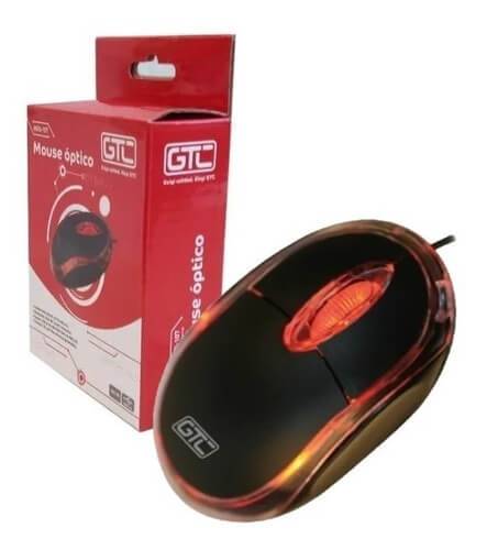 Imagen ilustrativa de Mouse optico Luminoso GTC USB 3D MOG-107