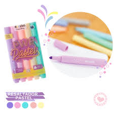 Imagen ilustrativa de RESALTADOR MOOVING COLORING 3051105 x 5 U. PASTEL