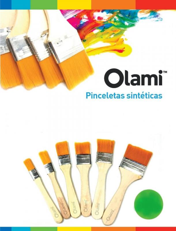Imagen ilustrativa de PINCEL SINTETICO OLAMI Nº8 x U. PINCELETA