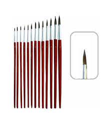 Imagen ilustrativa de Pincel Van Orley redondo Nº 6 paq x 12 unid