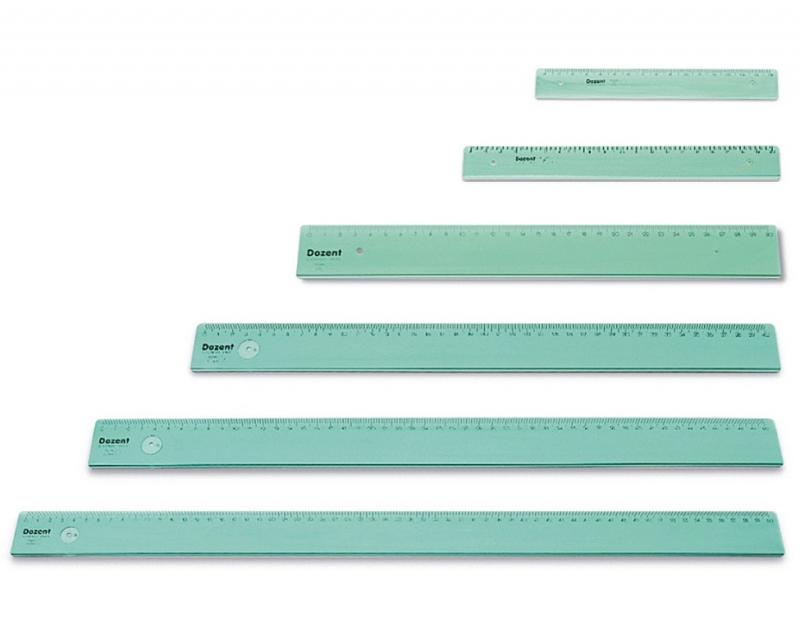 Imagen ilustrativa de Regla Dozent estudio biselada 40 cm