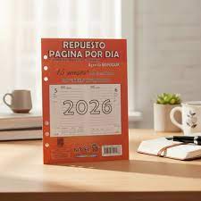 Imagen ilustrativa de Repuesto Agenda Onix No8 diario 320p AG26G016