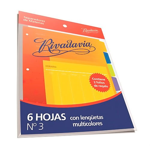 Imagen ilustrativa de Separador de Materias Rivadavia N°3 troque 6 hjs