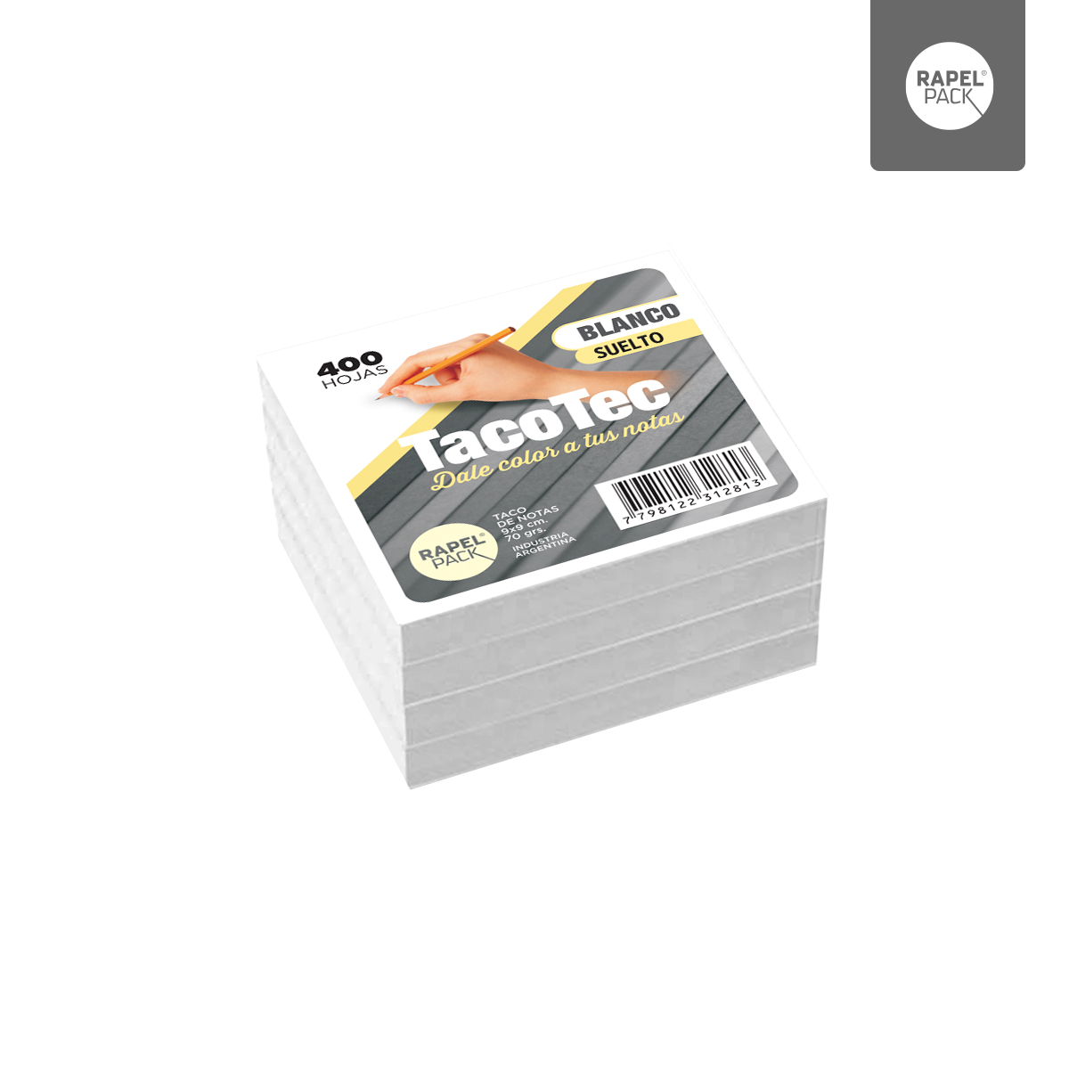 Imagen ilustrativa de Taco Tec 6530 9x9 blanco 400 hjs