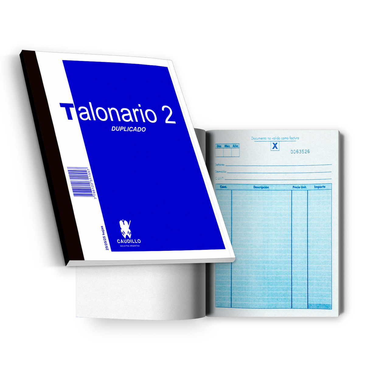 Imagen ilustrativa de Talonario duplicado Alianza grande