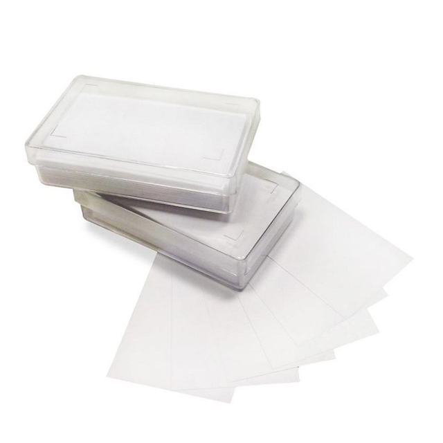 Imagen ilustrativa de Tarjeta blanca tipo opalina 3H x 100