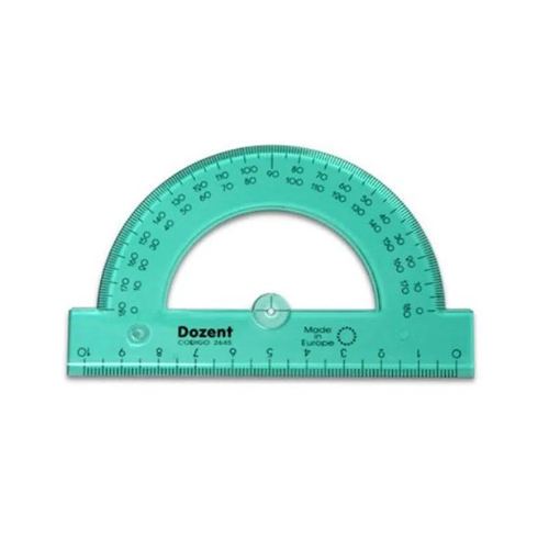 Imagen ilustrativa de Transportador escolar PIZINNI 180º paq x 10 unid 2645