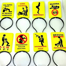 Imagen ilustrativa de Vincha Pictograma x 6