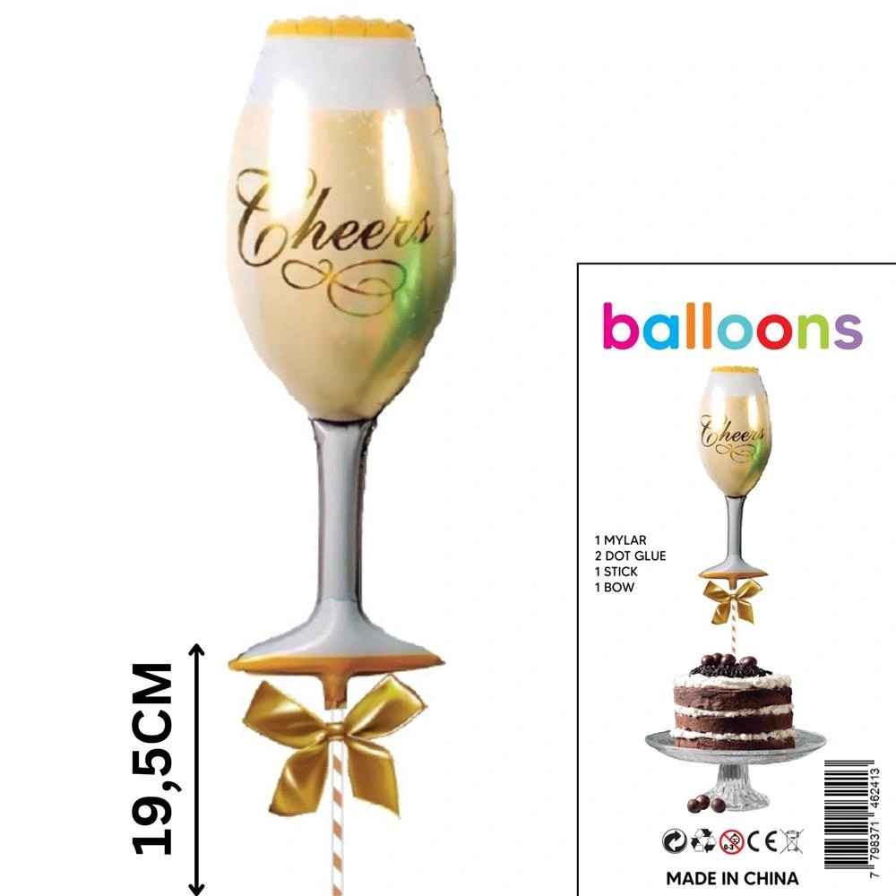 Imagen ilustrativa de TOPPER PARA TORTA GLOBO COPA X1