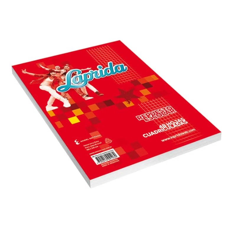 Imagen ilustrativa de Repuesto Laprida N°3 x 48H cuadriculado