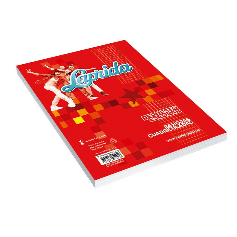 Imagen ilustrativa de Repuesto Laprida N°3 x 24H cuadriculado