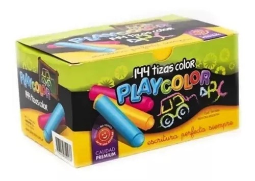 Imagen ilustrativa de Tiza Playcolor color x 144 un