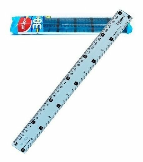 Imagen ilustrativa de Regla escolar Maped Cristal 30 cm paq x 20